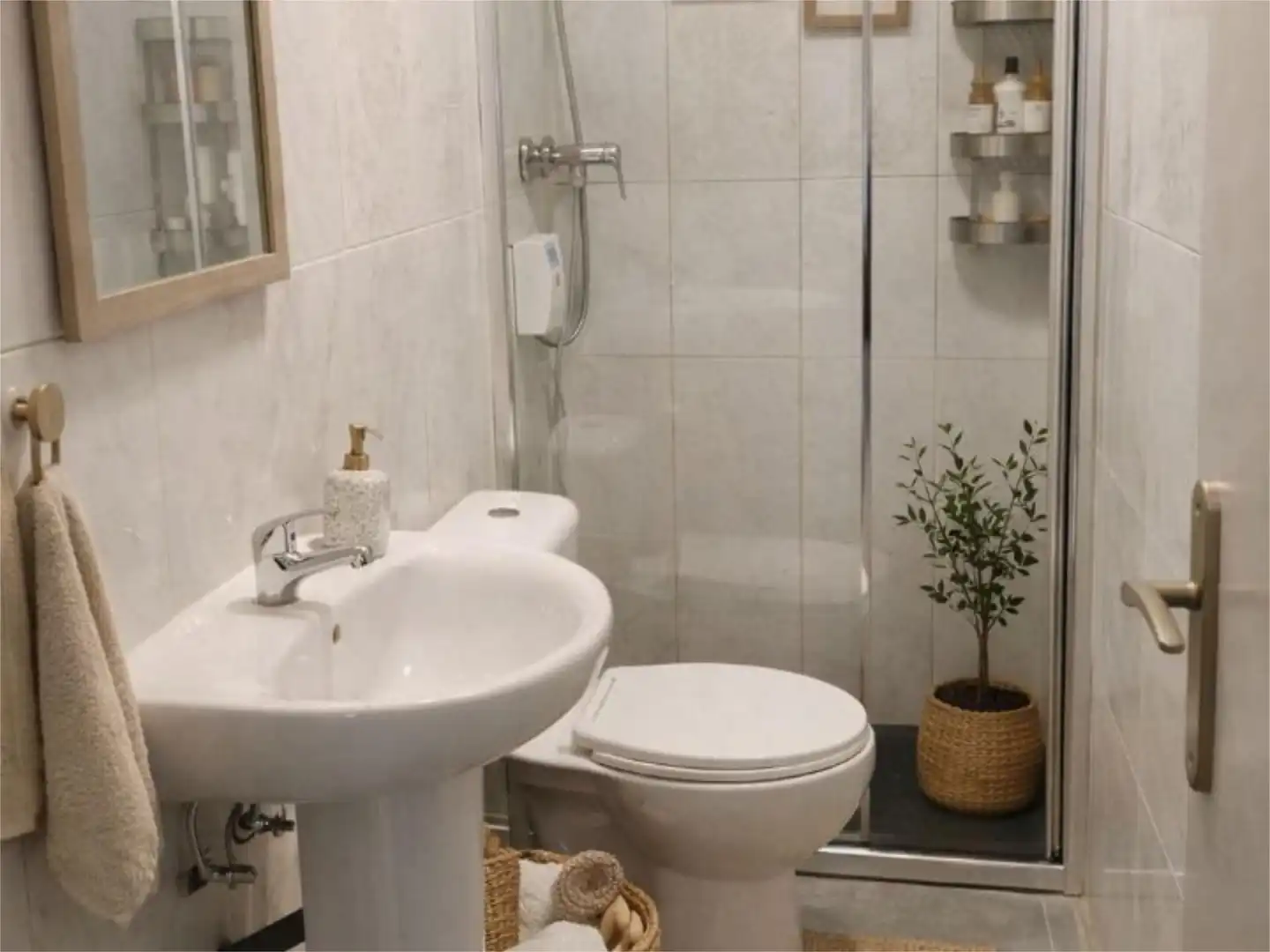 Piso en venta en Carrer Toledo, 16, Zona Hospital Baño de Piso en venta en Amposta con Trastero y Amueblado