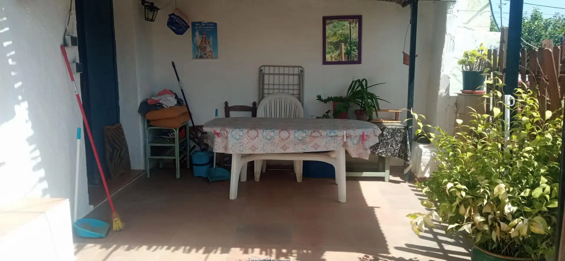 Dining room of Detached homes for sale in Almáchar  with Air Conditioner, Heating and Terrace