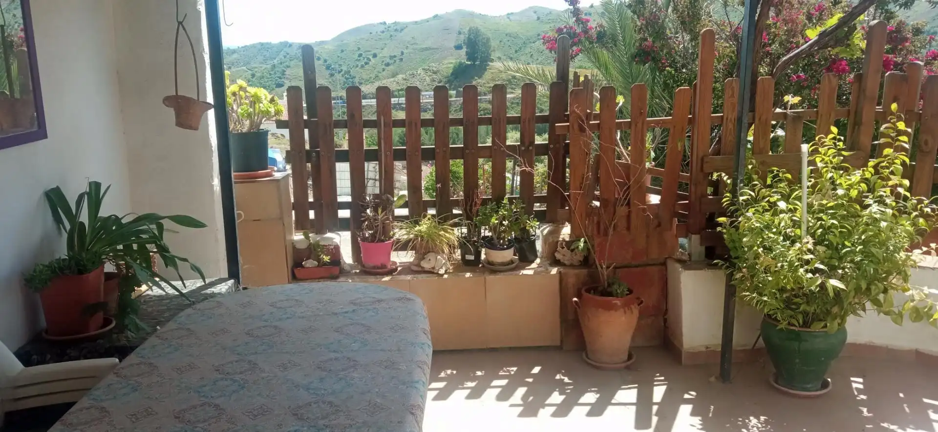 Balcony of Detached homes for sale in Almáchar  with Air Conditioner, Heating and Terrace