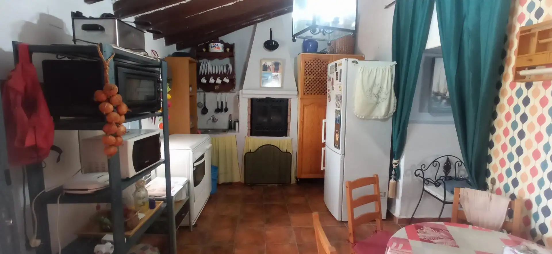 Kitchen of Detached homes for sale in Almáchar  with Air Conditioner, Heating and Terrace
