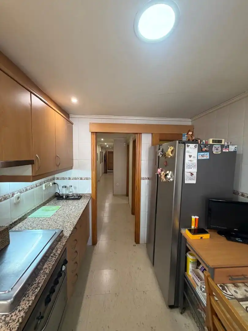 Kitchen of Flat for sale in Dénia  with Air Conditioner, Terrace and Balcony