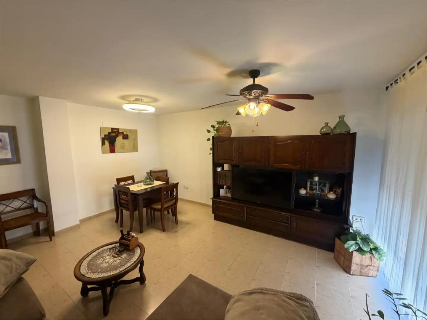 Living room of Flat for sale in Dénia  with Air Conditioner, Terrace and Balcony