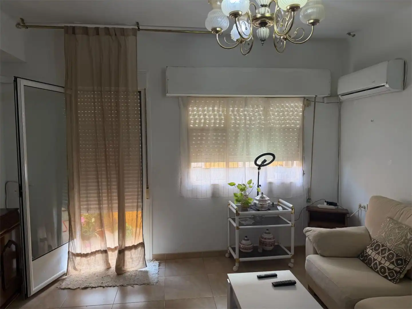 Sala de estar de Piso en venta en Almería