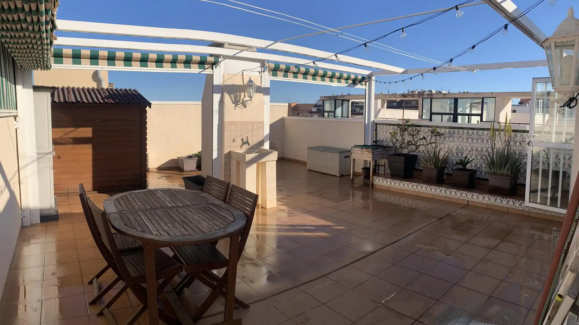 Terraza de Piso de alquiler en El Campello con Aire acondicionado, Calefacción y Terraza