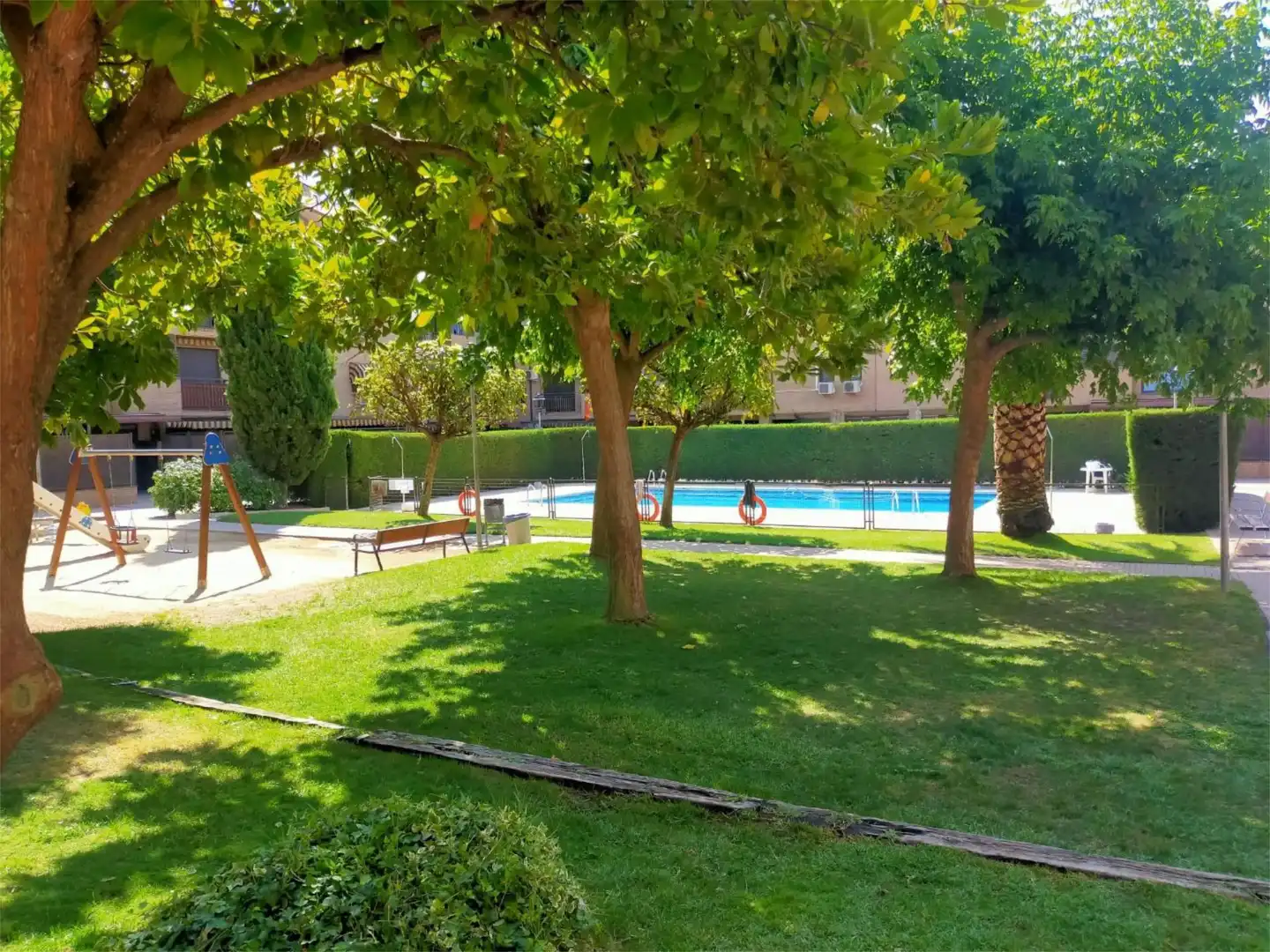 Flat for sale in Calle del Doctor Marañón, 4, Mejorada del Campo Swimming pool of Flat for sale in Mejorada del Campo with Air Conditioner, Terrace and Swimming Pool