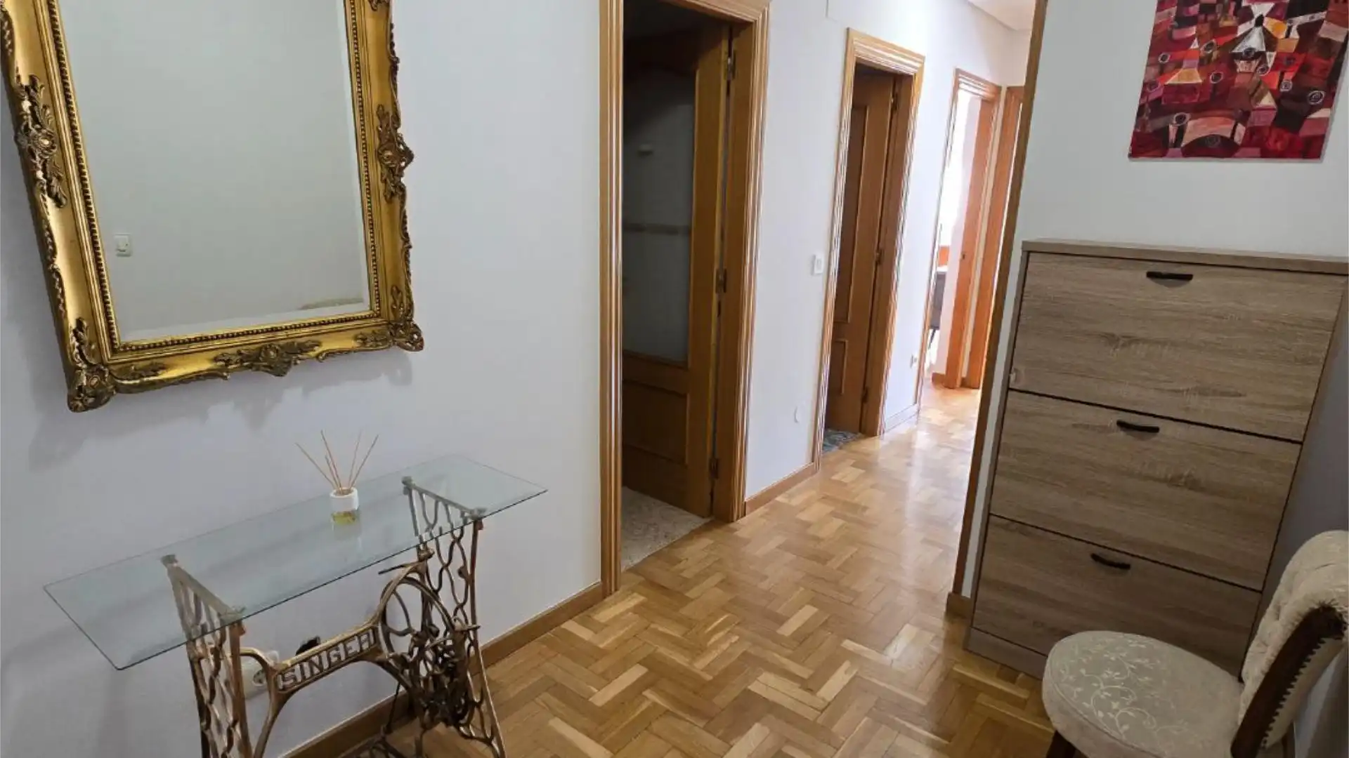 Piso de alquiler en Gijón  con Calefacción, Parquet y Amueblado