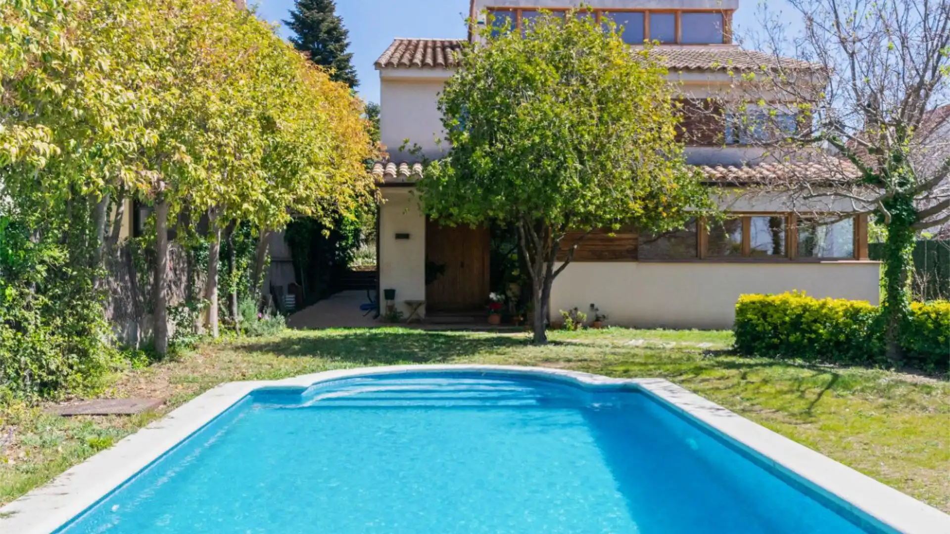 Swimming pool of Houses for sale in La Garriga  with Terrace and Swimming Pool
