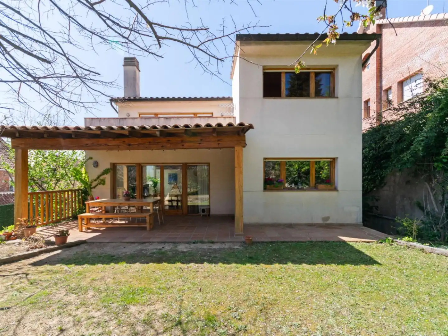 Wohnung zum Verkauf in Carrer Andreu Dameson, 4, Can Violí - Can Poi del Bosc Garten von Wohnung zum Verkauf in La Garriga mit Heizung, Privatgarten und Parkett