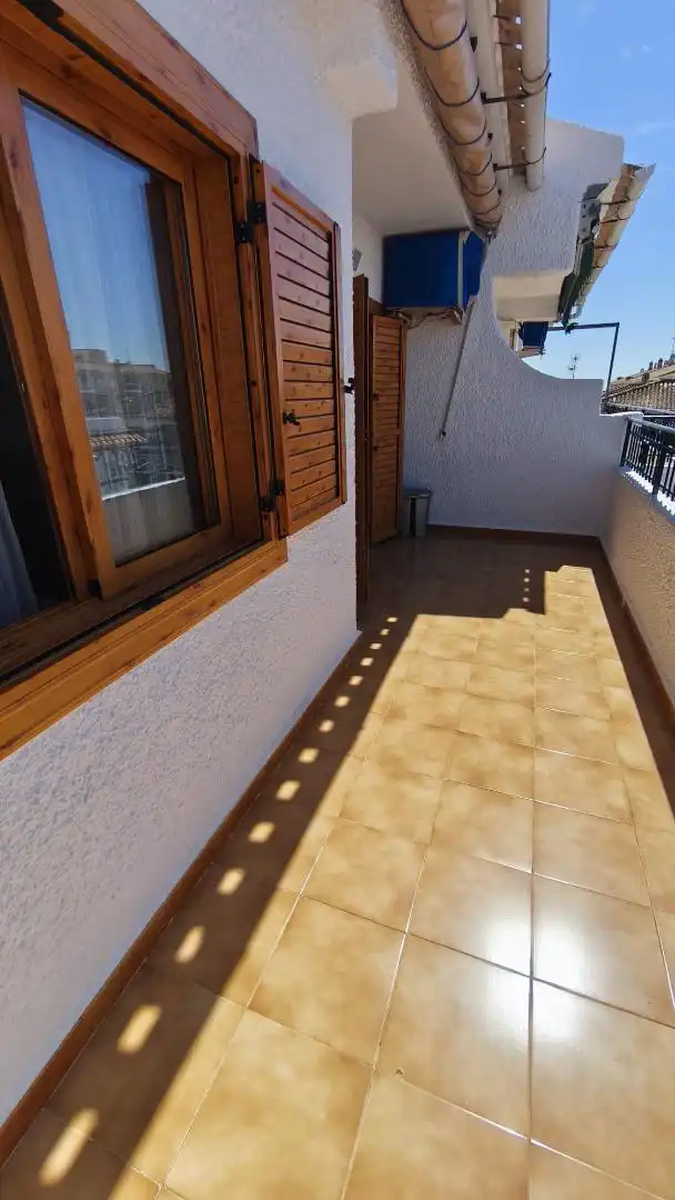 Flat for sale in Avinguda de Ronda, 100, Playa Tamarit - Playa Lissa Balcony of Flat for sale in Santa Pola with Air Conditioner, Terrace and Swimming Pool