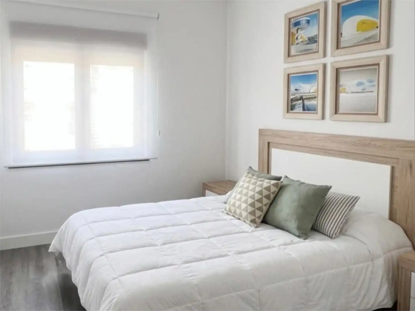 Room in Calle Palacio Valdés, 8, Centro Bedroom of Flat for share in Avilés with Heating, Parquet flooring and Furnished