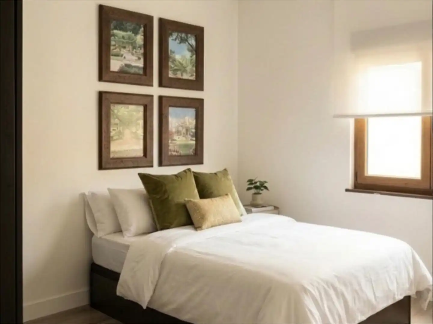 Room in Calle Palacio Valdés, 8, Centro Bedroom of Flat for share in Avilés with Heating, Parquet flooring and Furnished