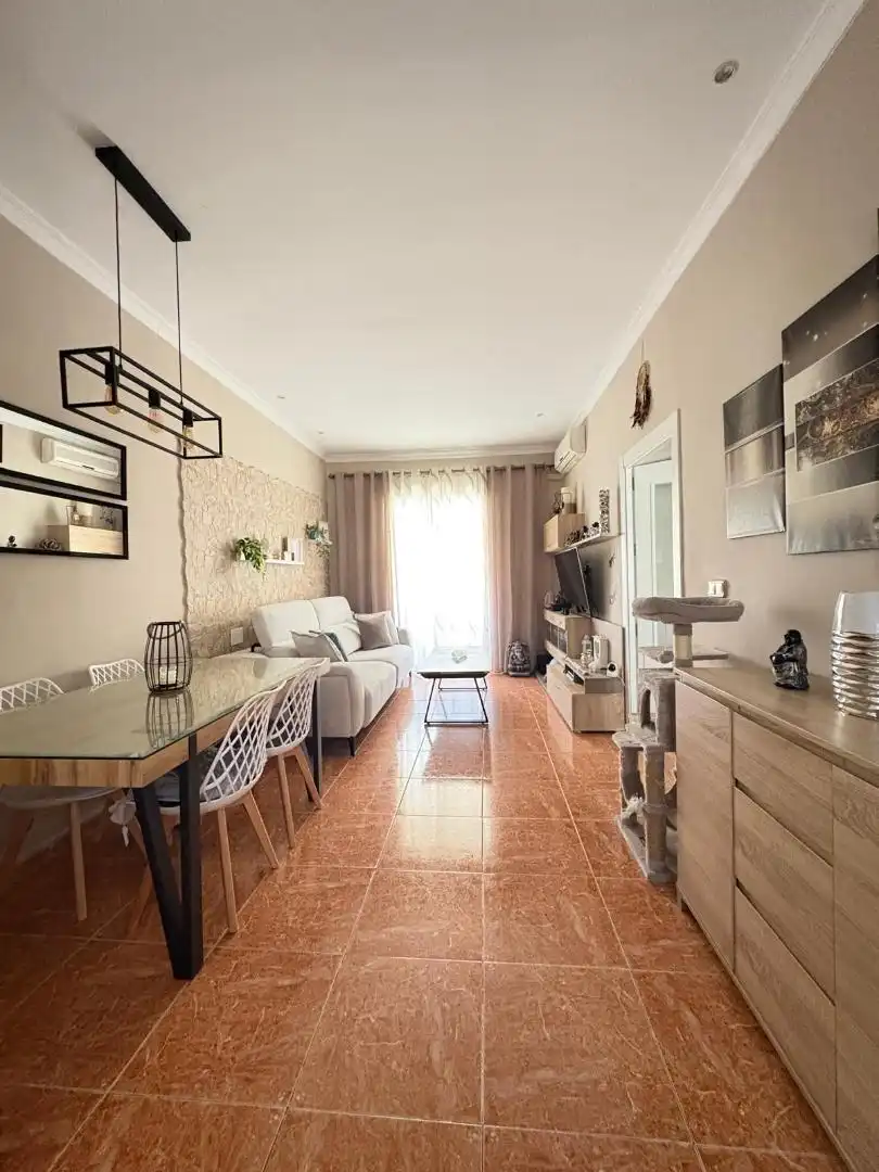 Sala d'estar de Pis en venda en Málaga Capital