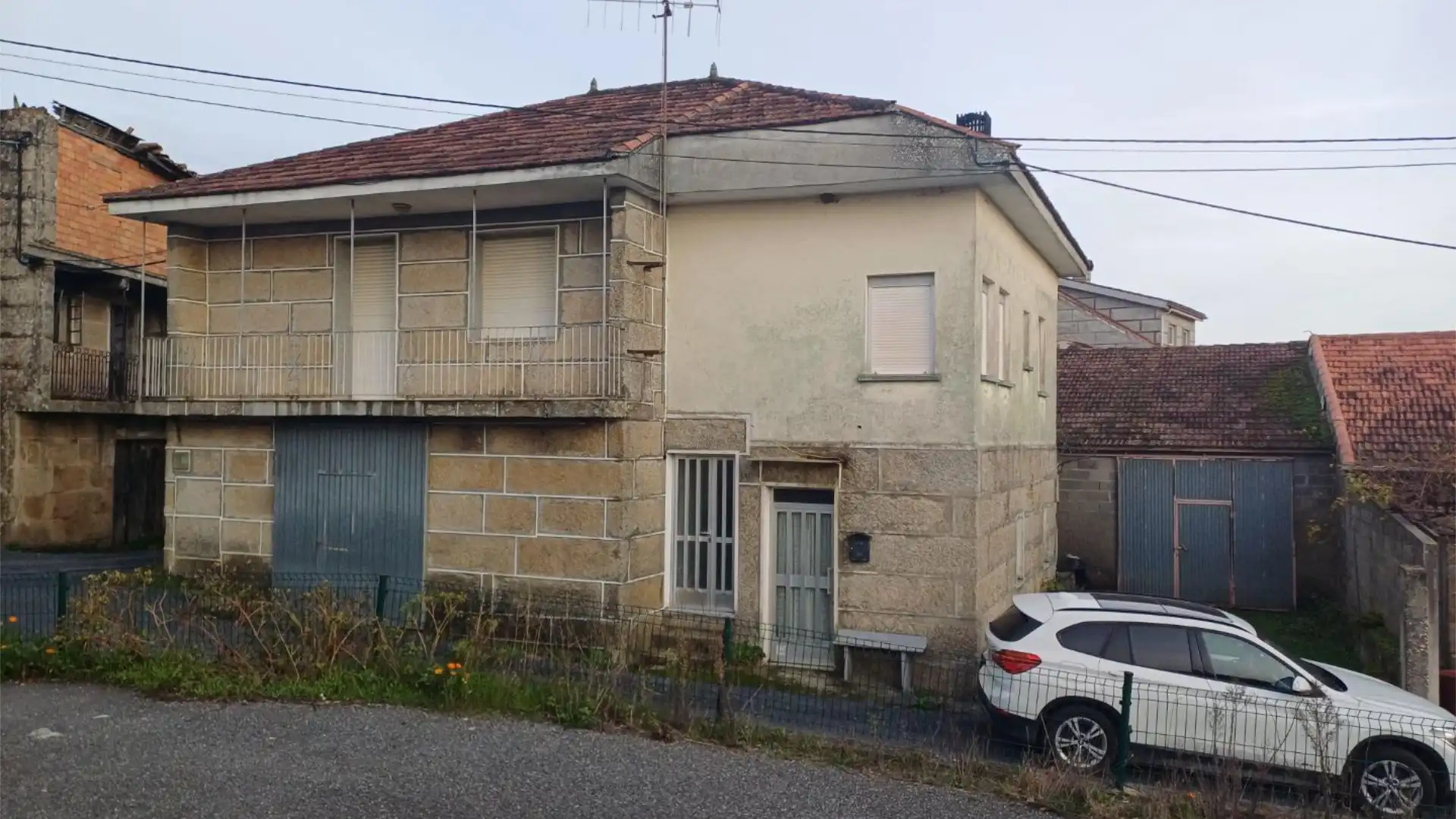 Exterior view of Flat for sale in Xunqueira de Ambía  with Balcony