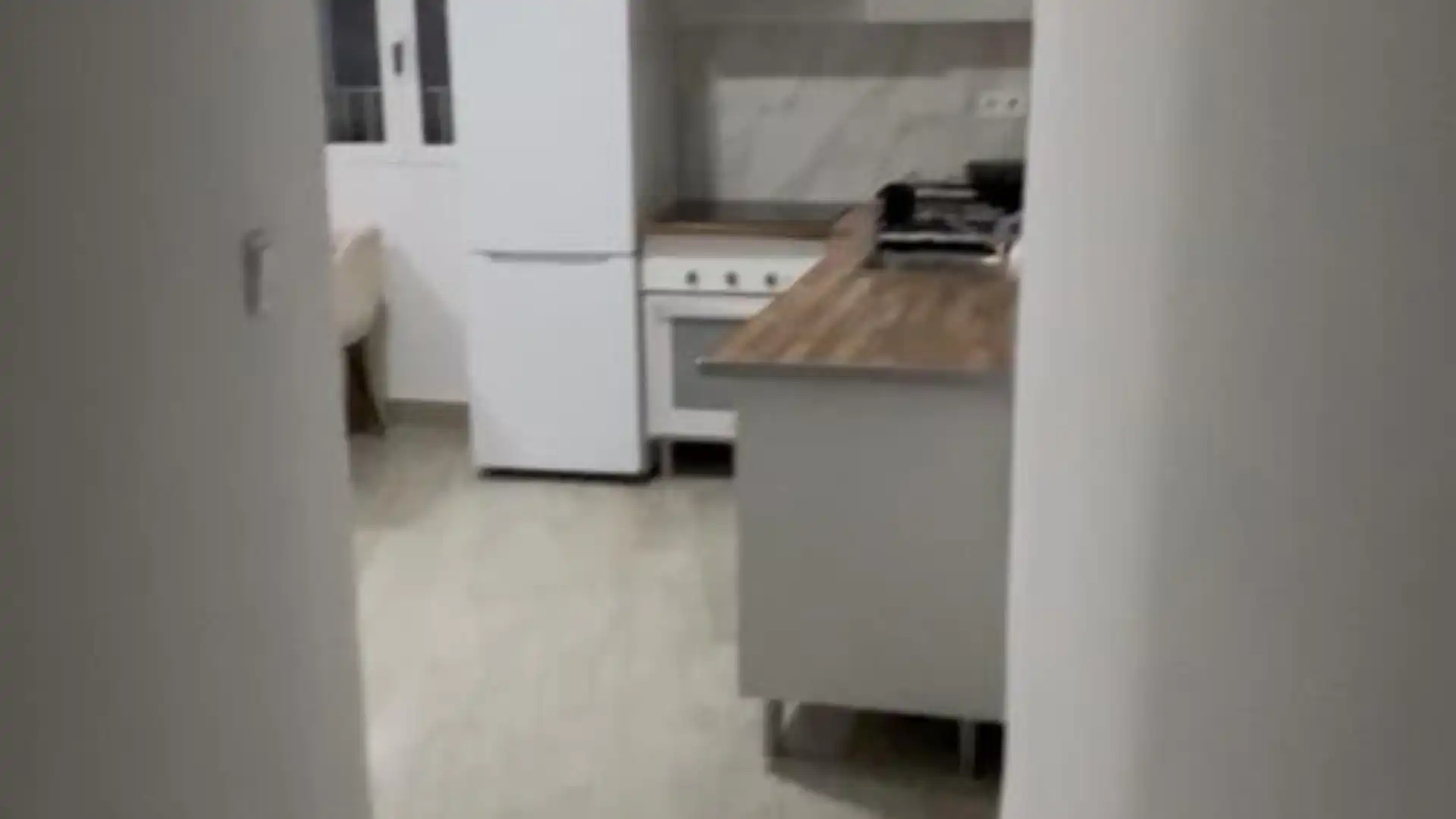 Kitchen of Flat for share in Gandia  with Furnished and Balcony