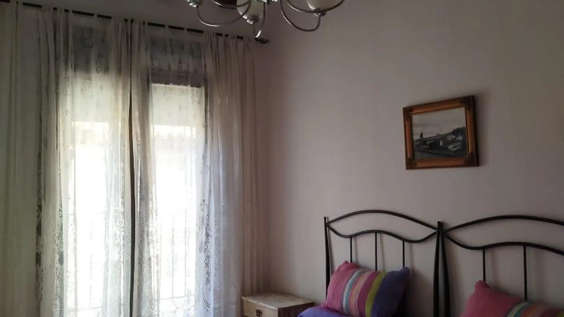 Bedroom of Flat for rent in Aguarón  with Heating, Furnished and Oven