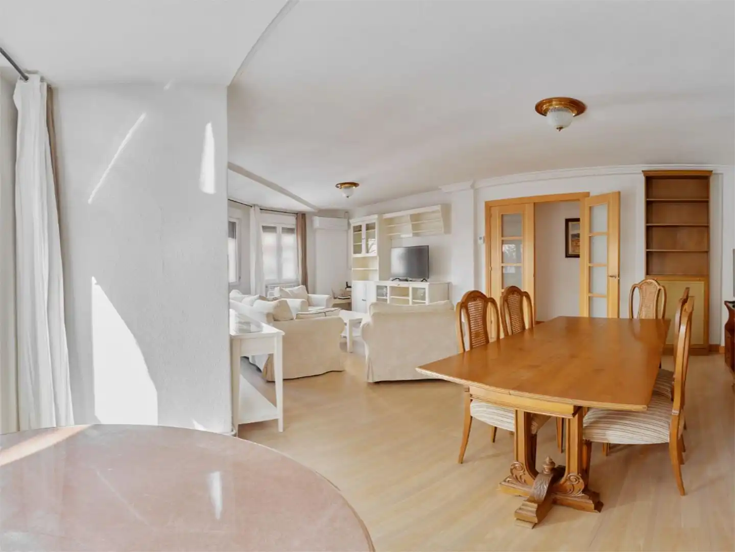 Flat for sale in Paseo Constitución - Las Damas Dining room of Flat for sale in Zaragoza Capital with Air Conditioner, Terrace and Balcony