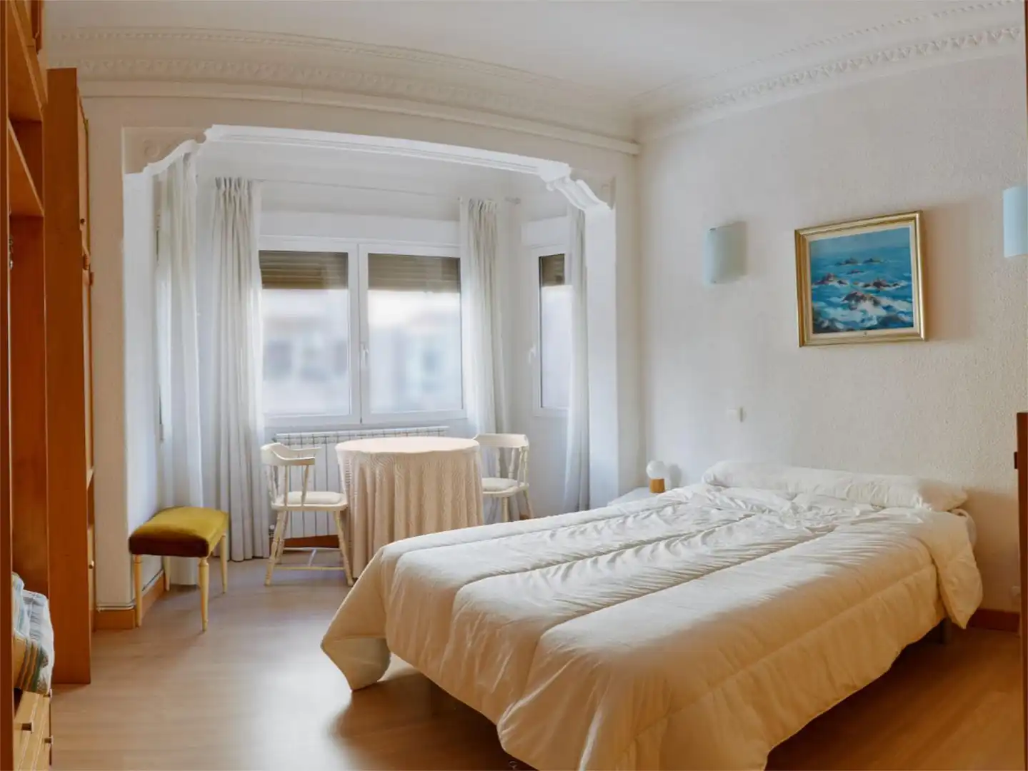 Flat for sale in Paseo Constitución - Las Damas Bedroom of Flat for sale in Zaragoza Capital with Air Conditioner, Terrace and Balcony