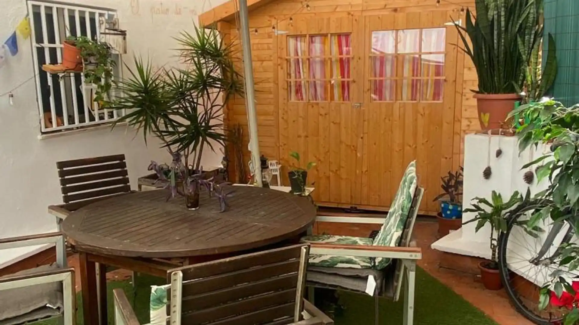 Terrace of Flat for sale in  Valencia Capital  with Air Conditioner and Balcony