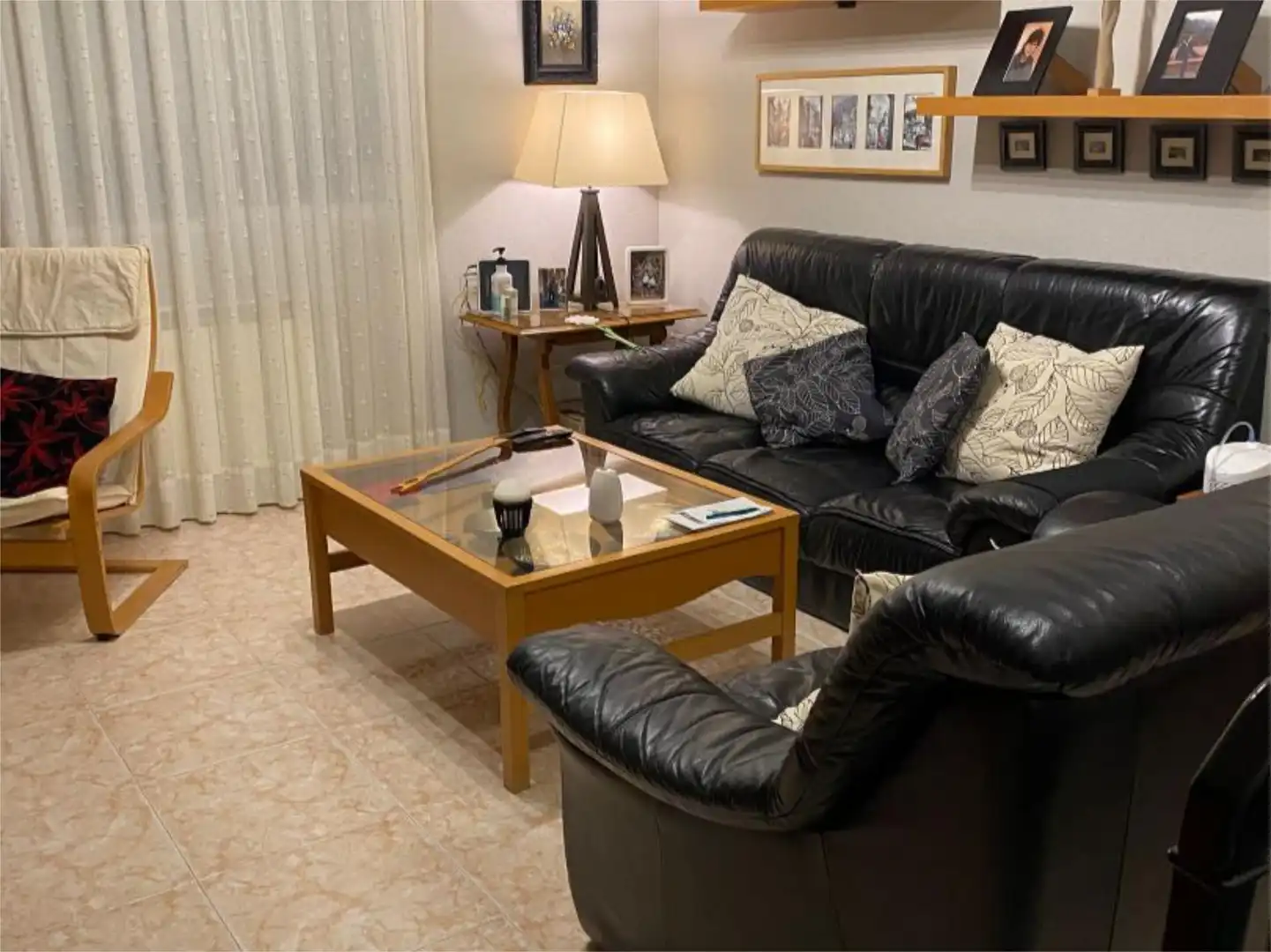 Sala de estar de Casa o chalet en venta en Añover de Tajo con Aire acondicionado, Terraza y Piscina