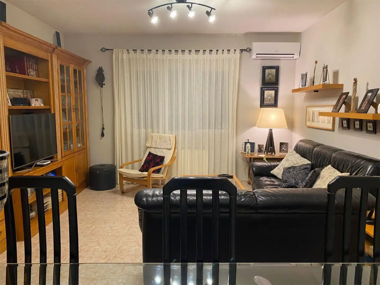 Sala de estar de Casa o chalet en venta en Añover de Tajo con Aire acondicionado, Terraza y Piscina