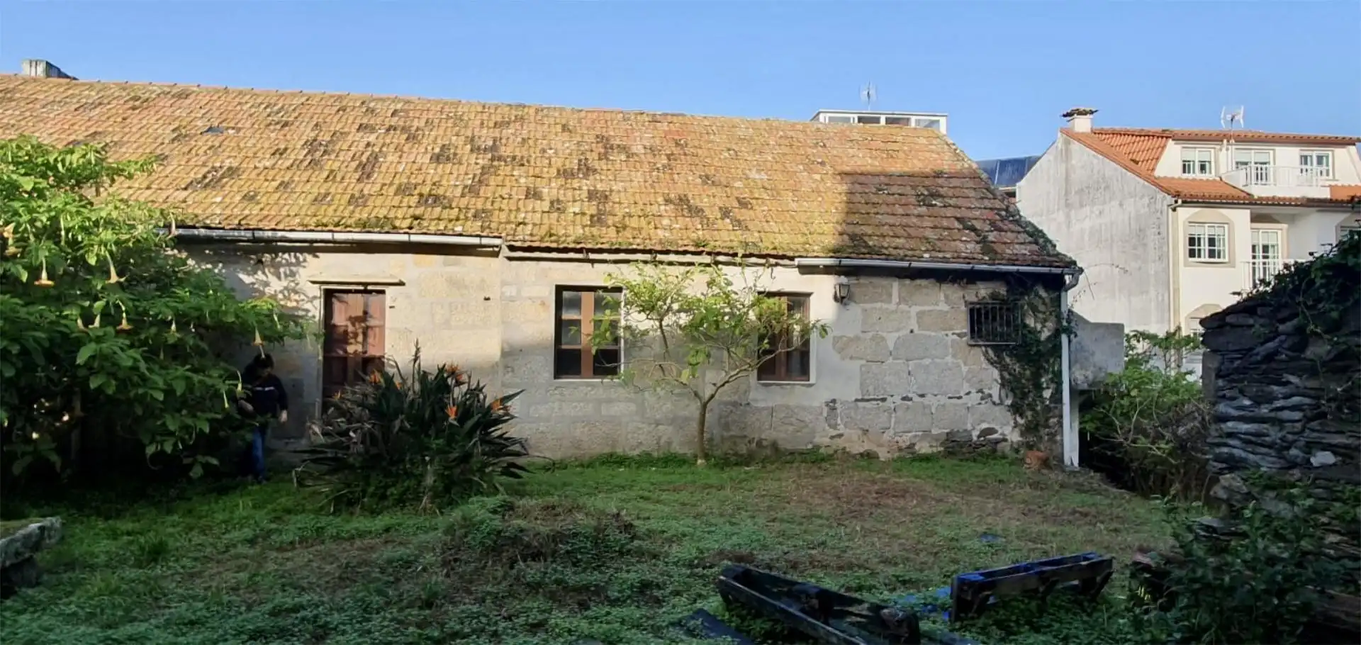 Vista exterior de Casa o chalet en venta en Sanxenxo con Jardín privado, Parquet y Trastero