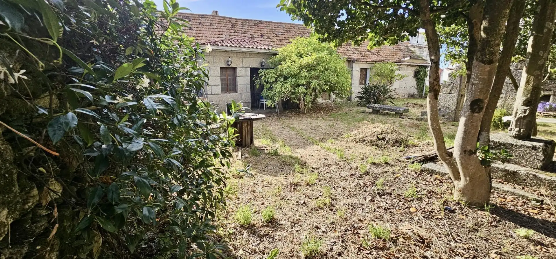 Jardín de Casa o chalet en venta en Sanxenxo con Jardín privado, Parquet y Trastero