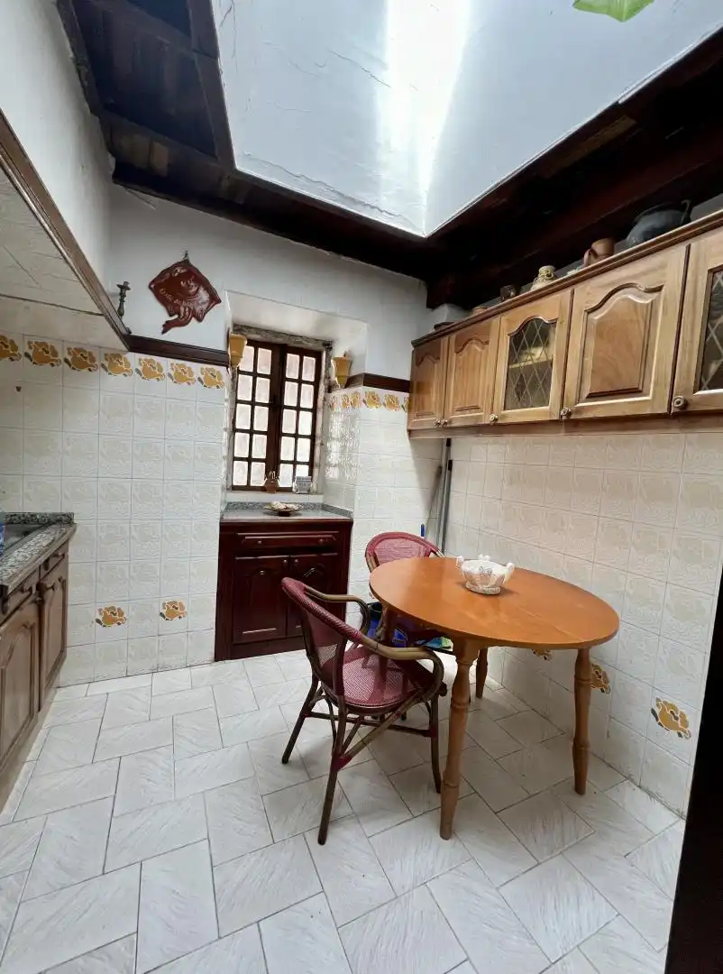 Cocina de Casa o chalet en venta en Sanxenxo con Jardín privado, Parquet y Trastero