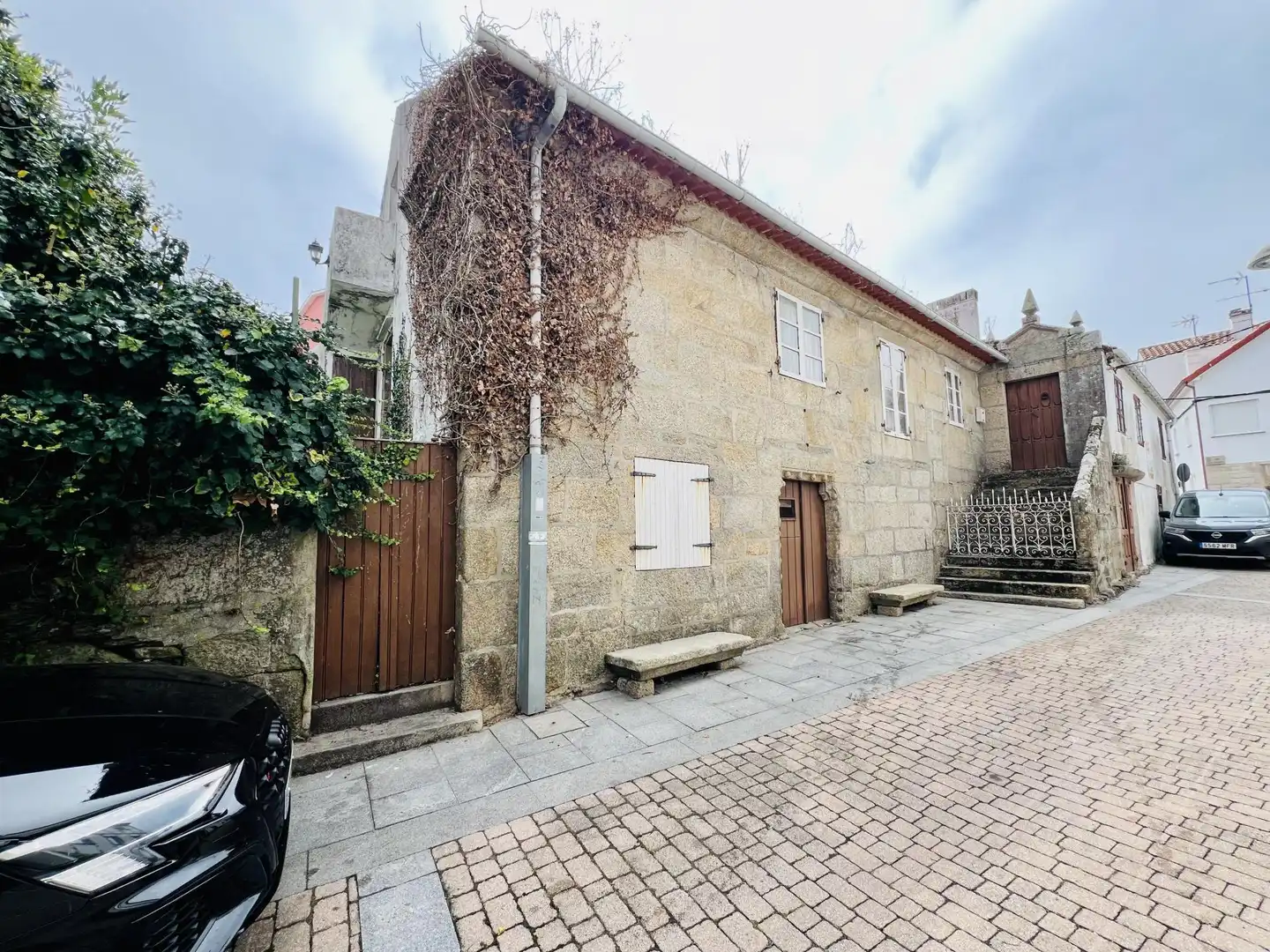 Vista exterior de Casa o chalet en venta en Sanxenxo con Jardín privado, Parquet y Trastero