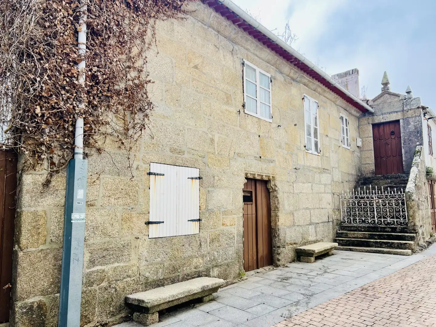 Vista exterior de Casa o chalet en venta en Sanxenxo con Jardín privado, Parquet y Trastero