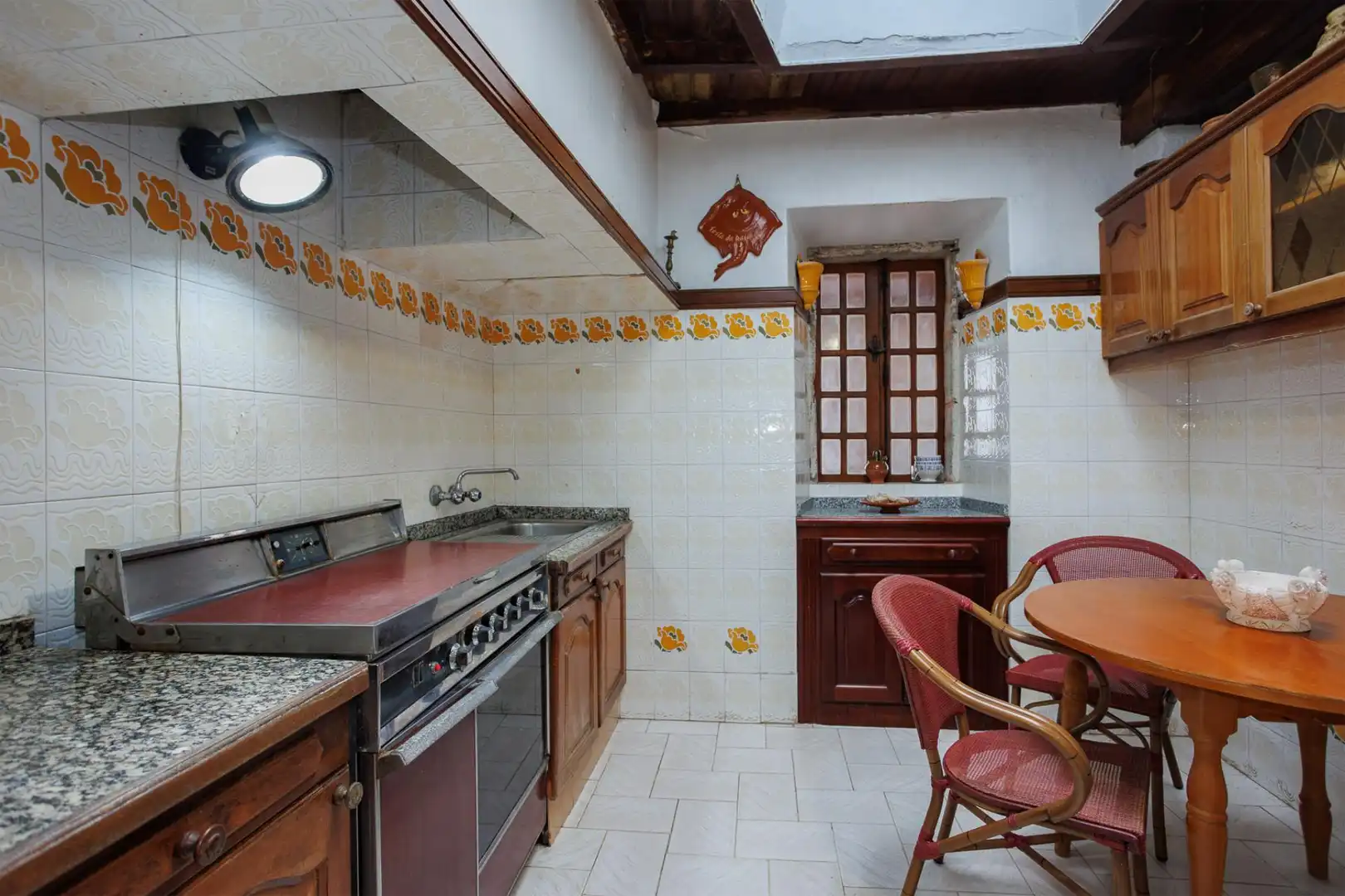 Cocina de Casa o chalet en venta en Sanxenxo con Jardín privado, Parquet y Trastero