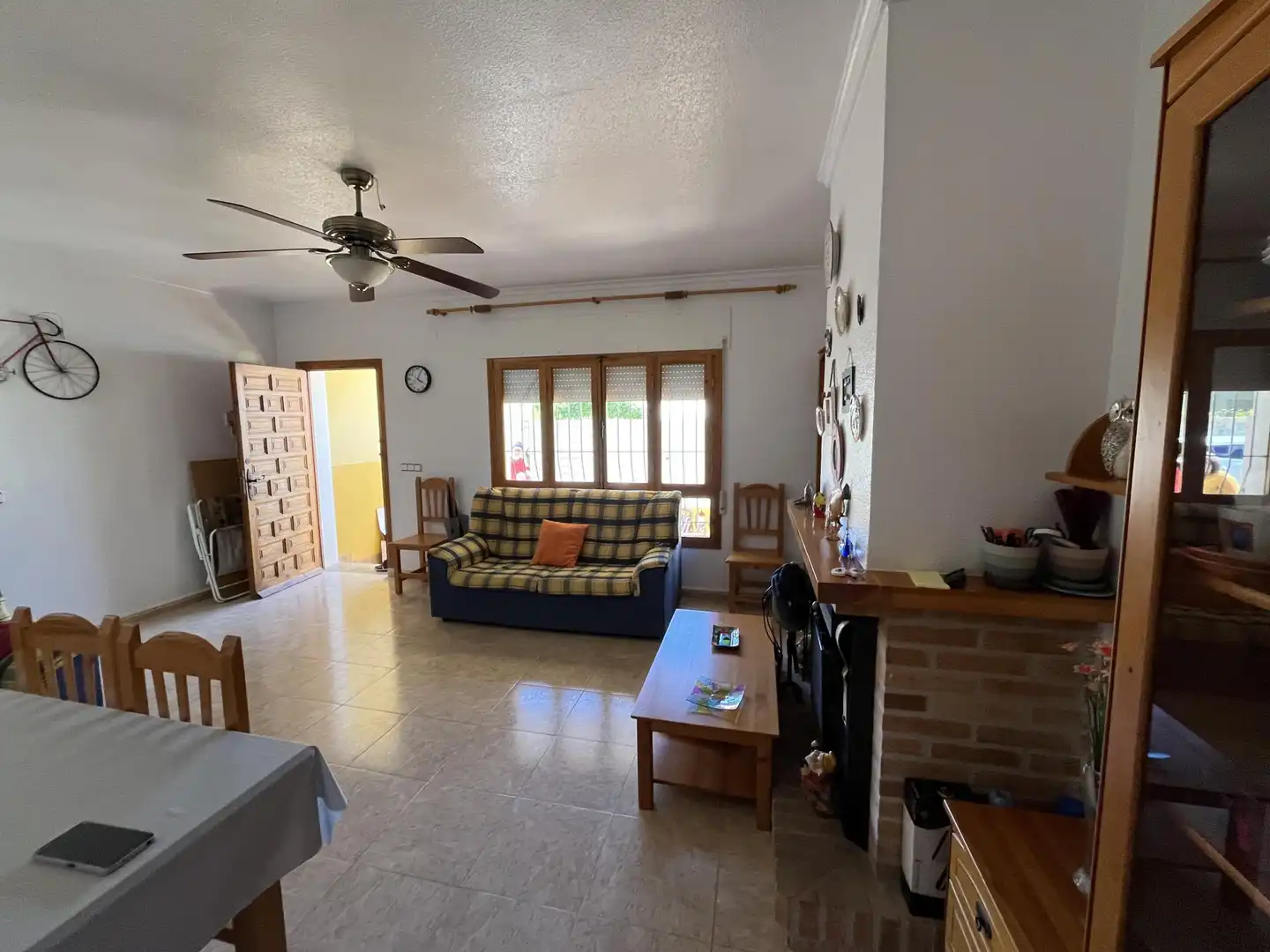 Sala d'estar de Casa adosada de lloguer en Pilar de la Horadada amb Aire condicionat, Calefacció i Terrassa