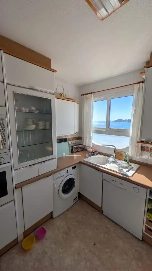 Flat for rent in Avenida de Madrid, 5, Playa Levante Kitchen of Flat for rent in Benidorm with Air Conditioner, Heating and Swimming Pool
