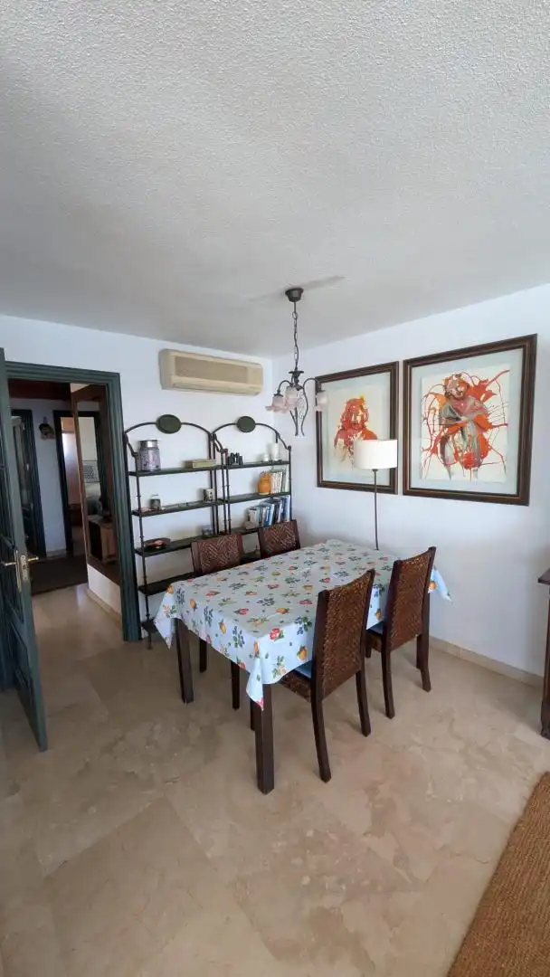 Flat for rent in Avenida de Madrid, 5, Playa Levante Dining room of Flat for rent in Benidorm with Air Conditioner, Heating and Swimming Pool