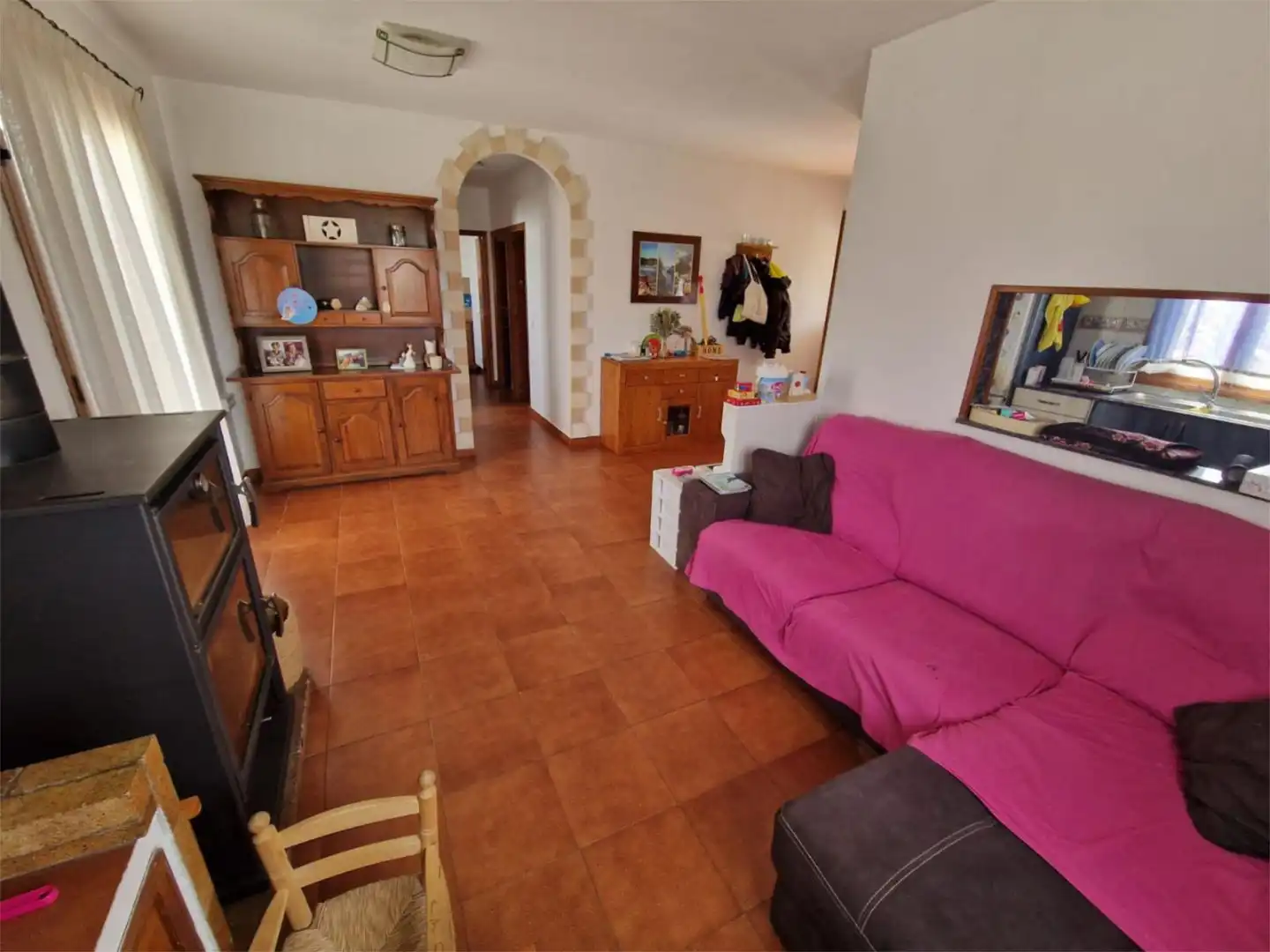 Finca rústica en venta en Camí Retxilleres, 2, Ciutadella Sala de estar de Finca rústica en venta en Ciutadella de Menorca con Terraza y Piscina