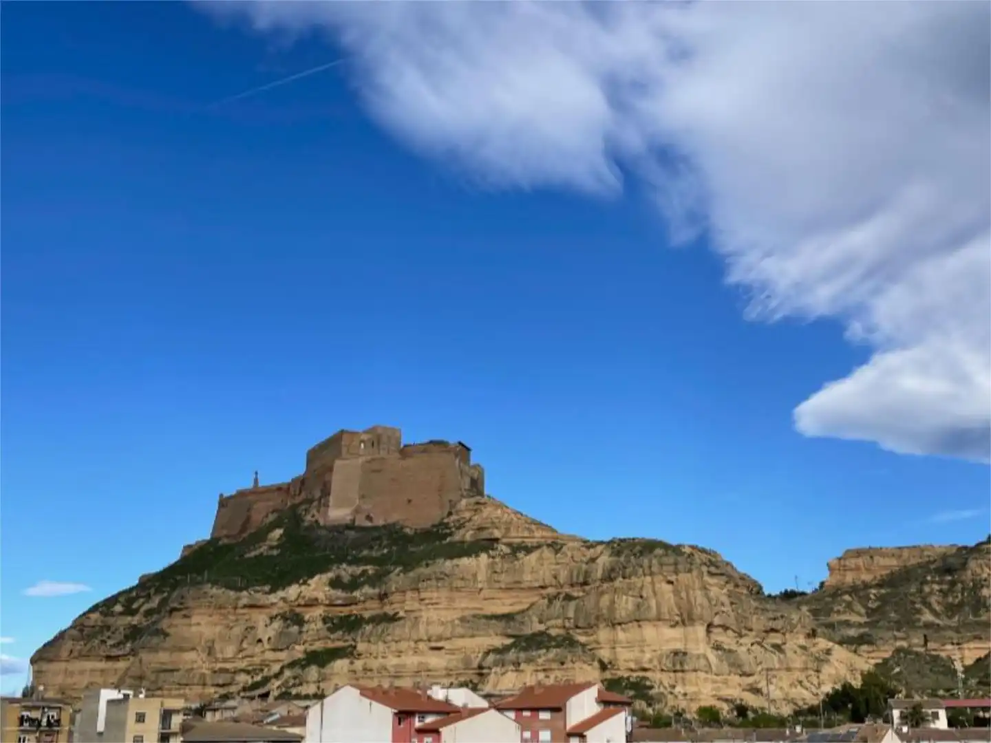 Vista exterior de Piso en venta en Monzón con Aire acondicionado, Calefacción y Parquet
