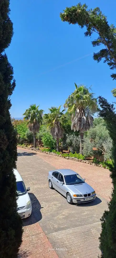 Jardí de Finca rústica en venda en Villanueva del Río y Minas amb Jardí privat, Terrassa i Piscina