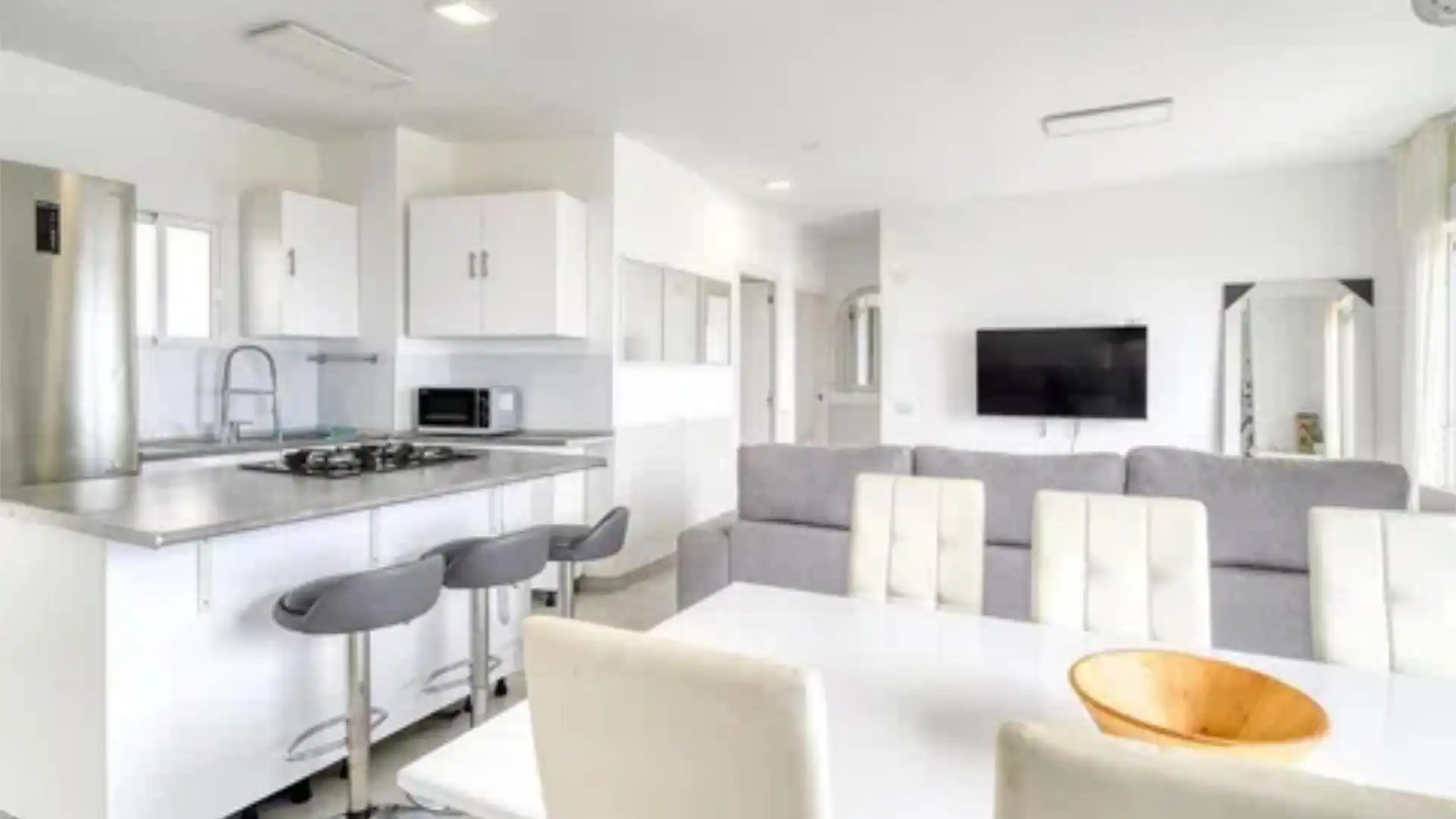 Kitchen of Flat for rent in Adeje  with Furnished, Oven and Washing machine