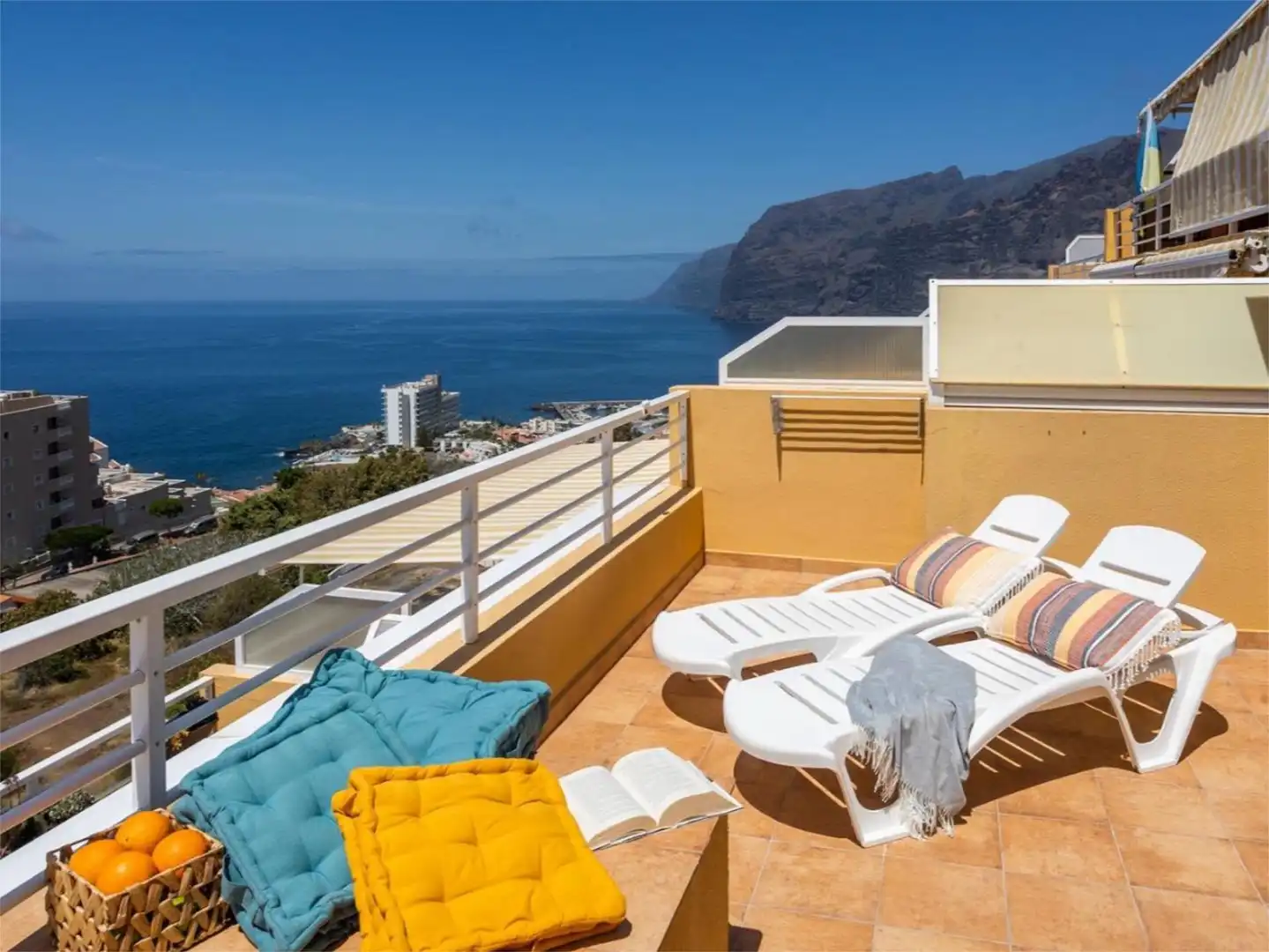 Terrasse von Wohnung zur Miete in Santiago del Teide mit Terrasse und Möbliert