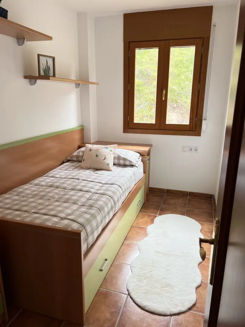Flat for rent in Calle Cañizal, 9, Alcalá de la Selva Bedroom of Flat for rent in Alcalá de la Selva with Balcony