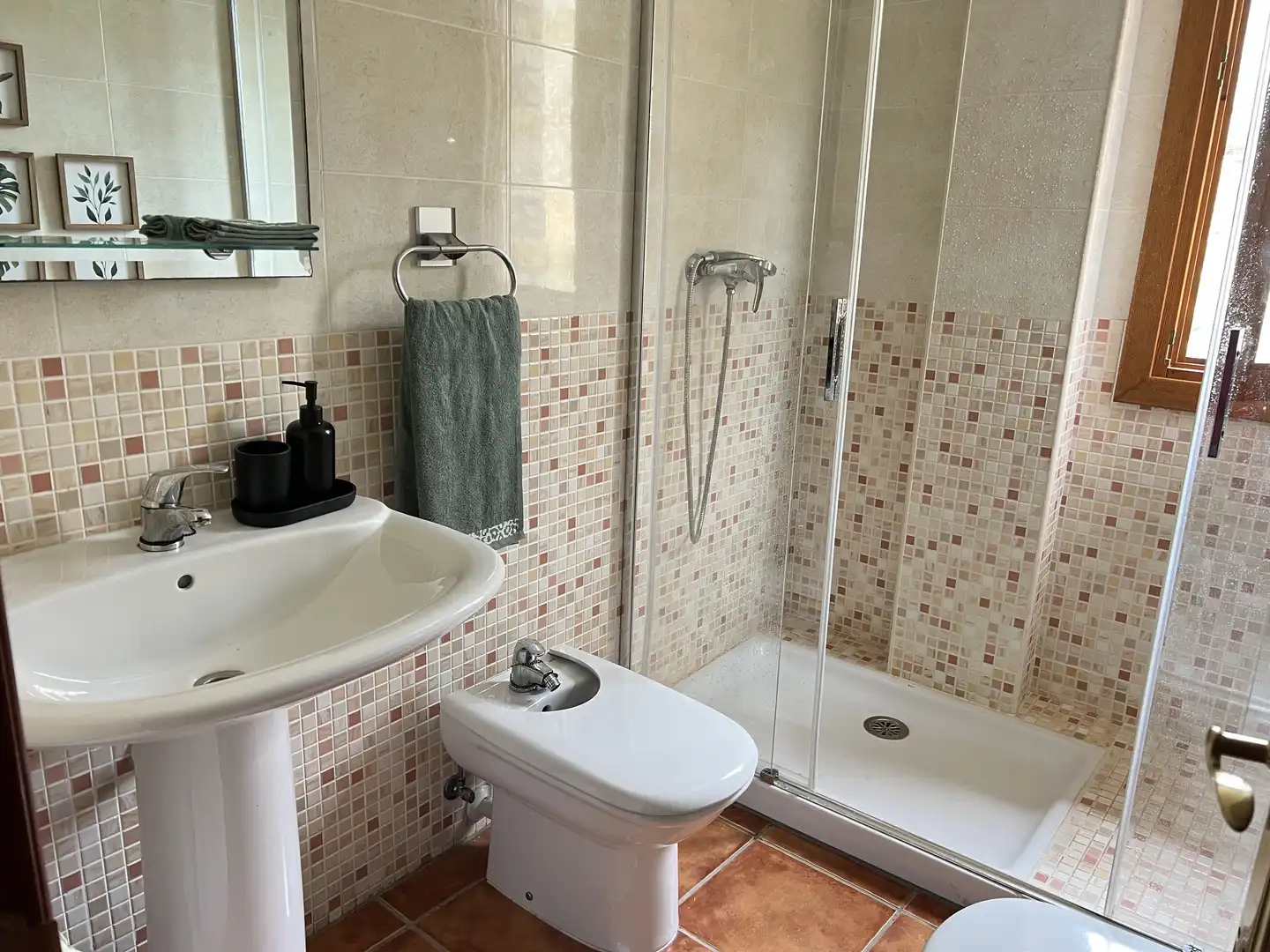 Flat for rent in Calle Cañizal, 9, Alcalá de la Selva Bathroom of Flat for rent in Alcalá de la Selva with Balcony