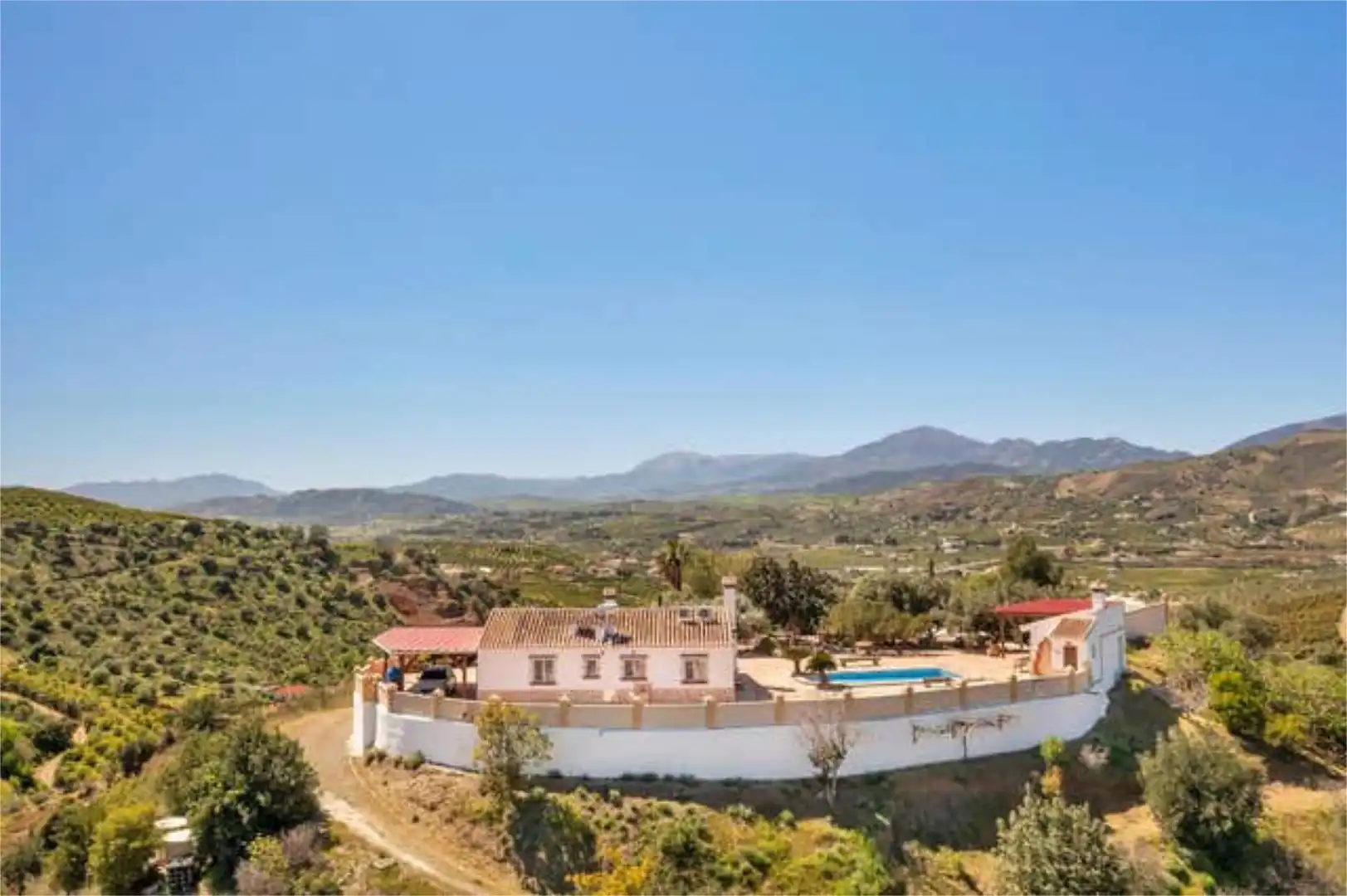 Jardín de Casa o chalet en venta en Álora con Terraza y Piscina