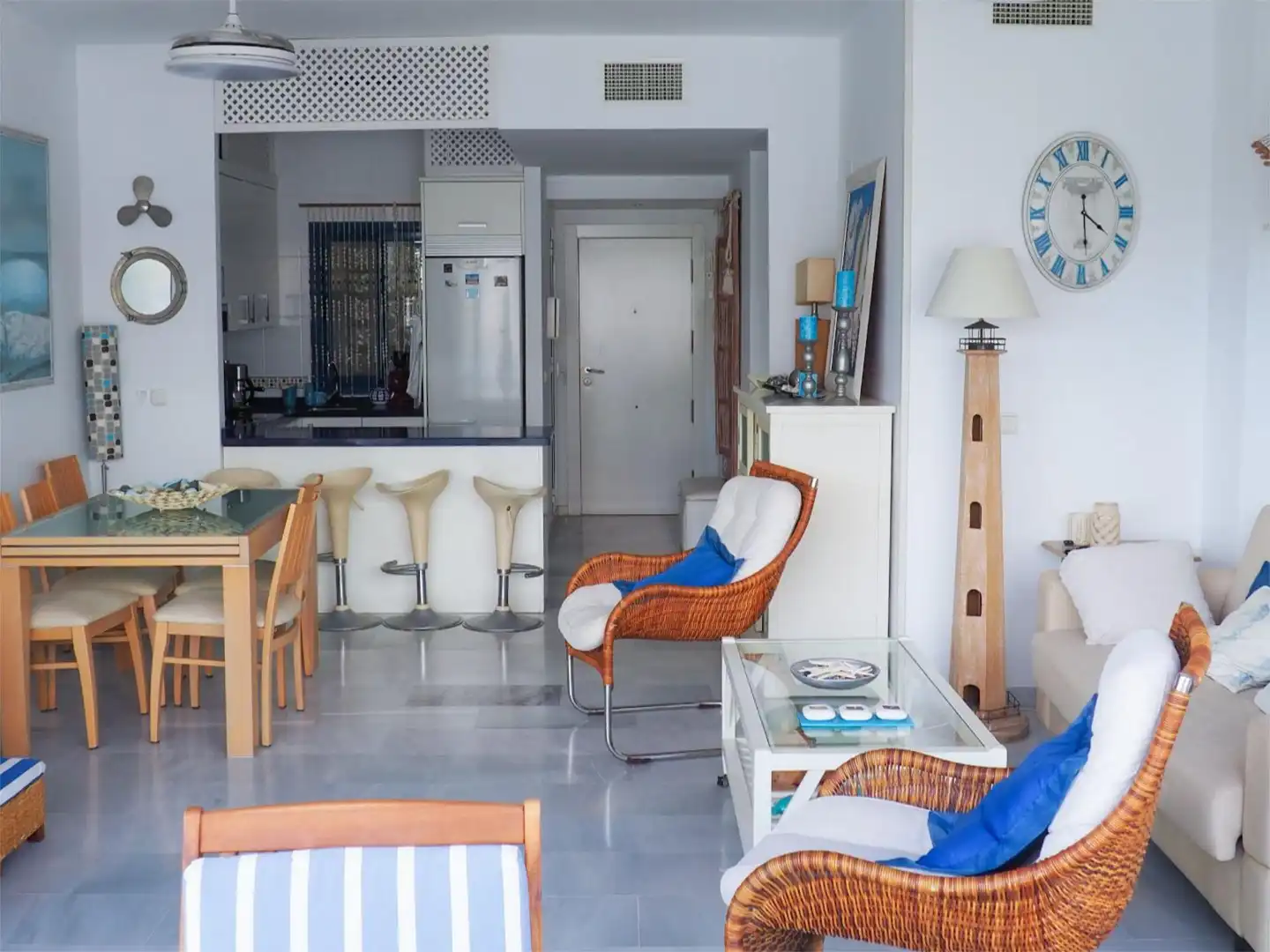 Apartament en venda a Calle Cambriles, 1, Castell de Ferro Menjador de Apartament en venda en Gualchos amb Aire condicionat, Calefacció i Jardí privat