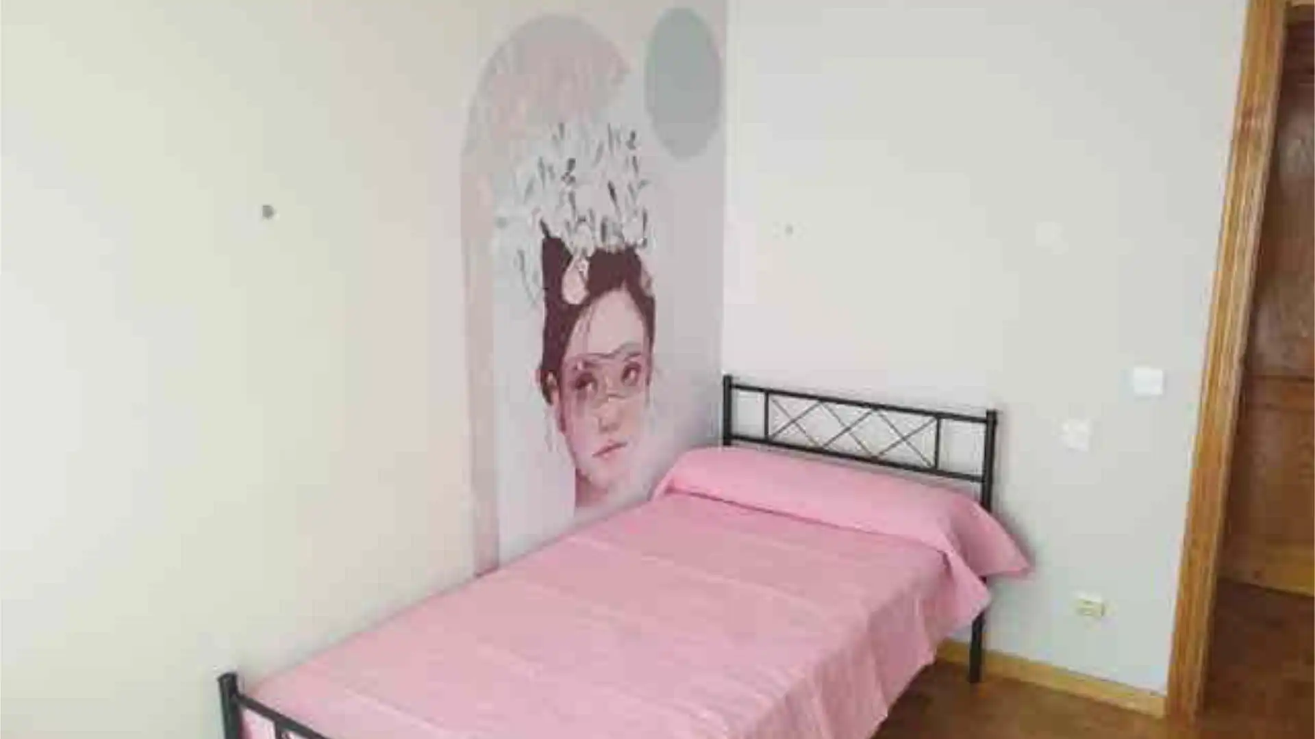 Dormitori de Pis de lloguer en Zamora Capital  amb Calefacció, Terrassa i Moblat