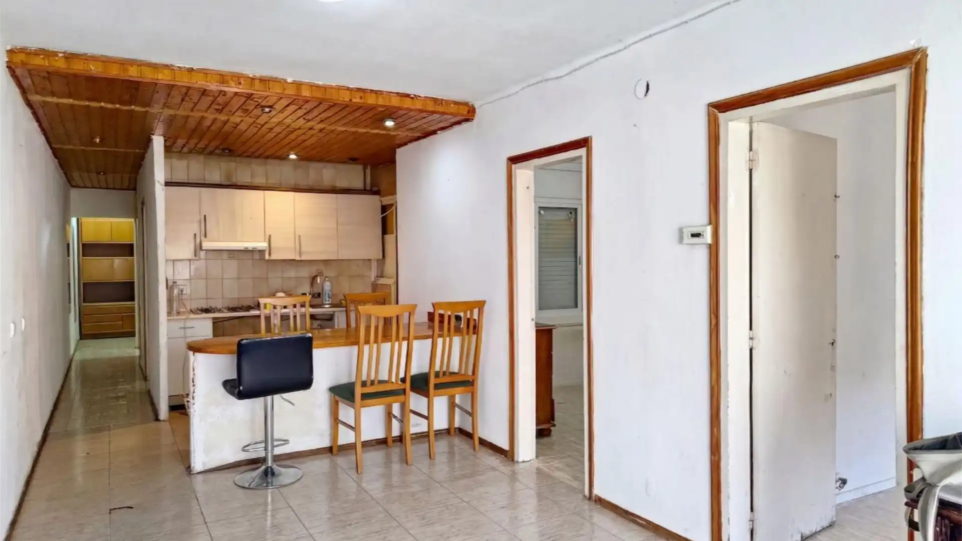 Kitchen of Flat for sale in Salt  with Balcony