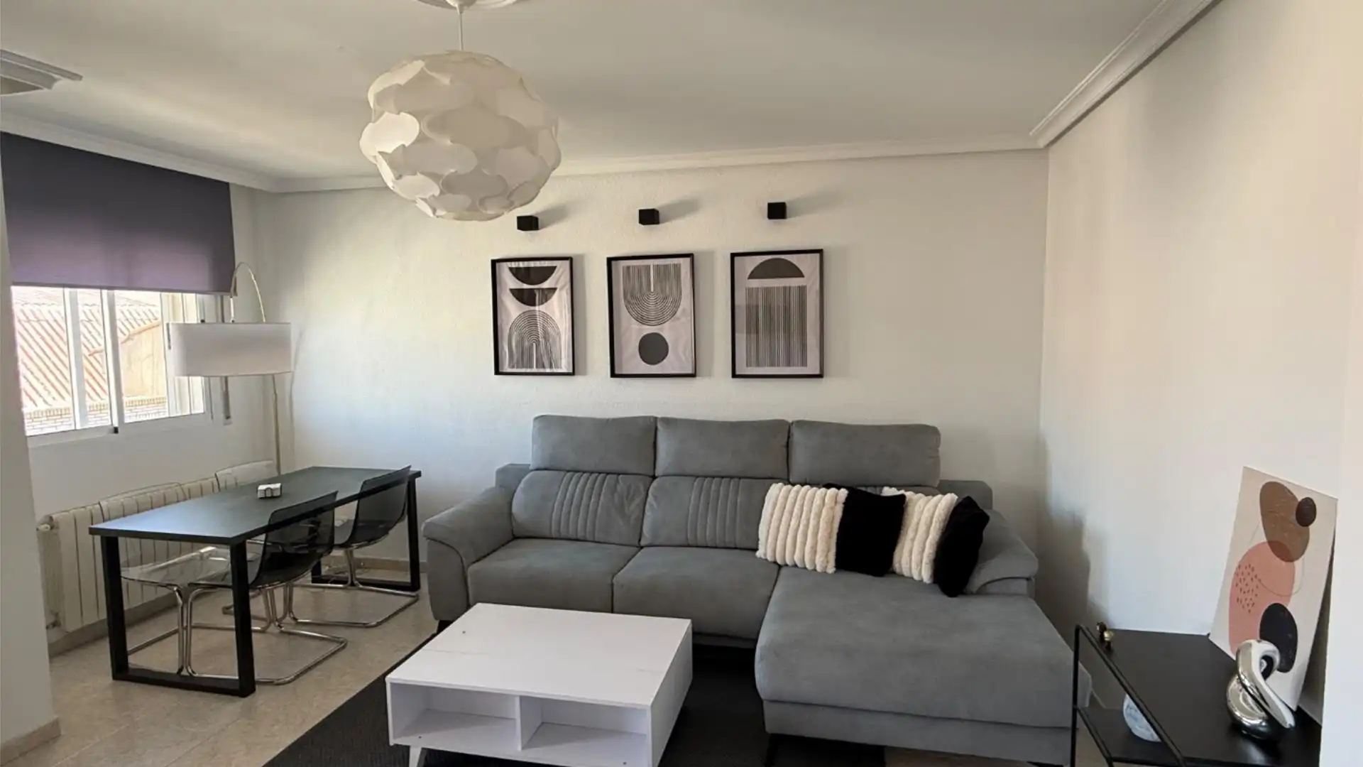 Wohnzimmer von Wohnung zum Verkauf in Coria mit Klimaanlage, Heizung und Terrasse