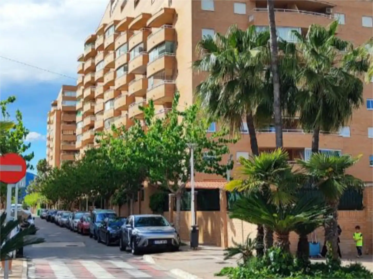 Vista exterior de Piso en venta en Oropesa del Mar / Orpesa con Aire acondicionado, Terraza y Piscina