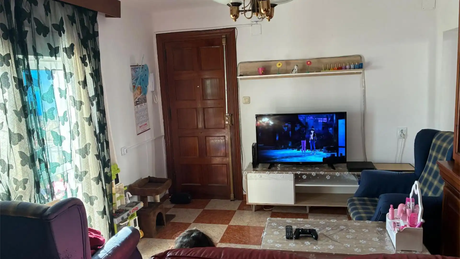 Sala de estar de Piso de alquiler en San Roque con Amueblado y Balcón