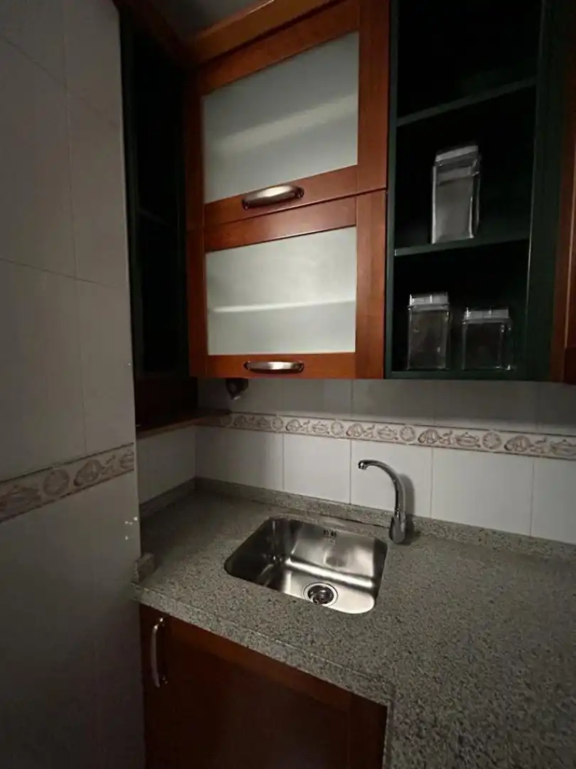 Cocina de Dúplex en venta en Padrón con Calefacción, Parquet y Trastero