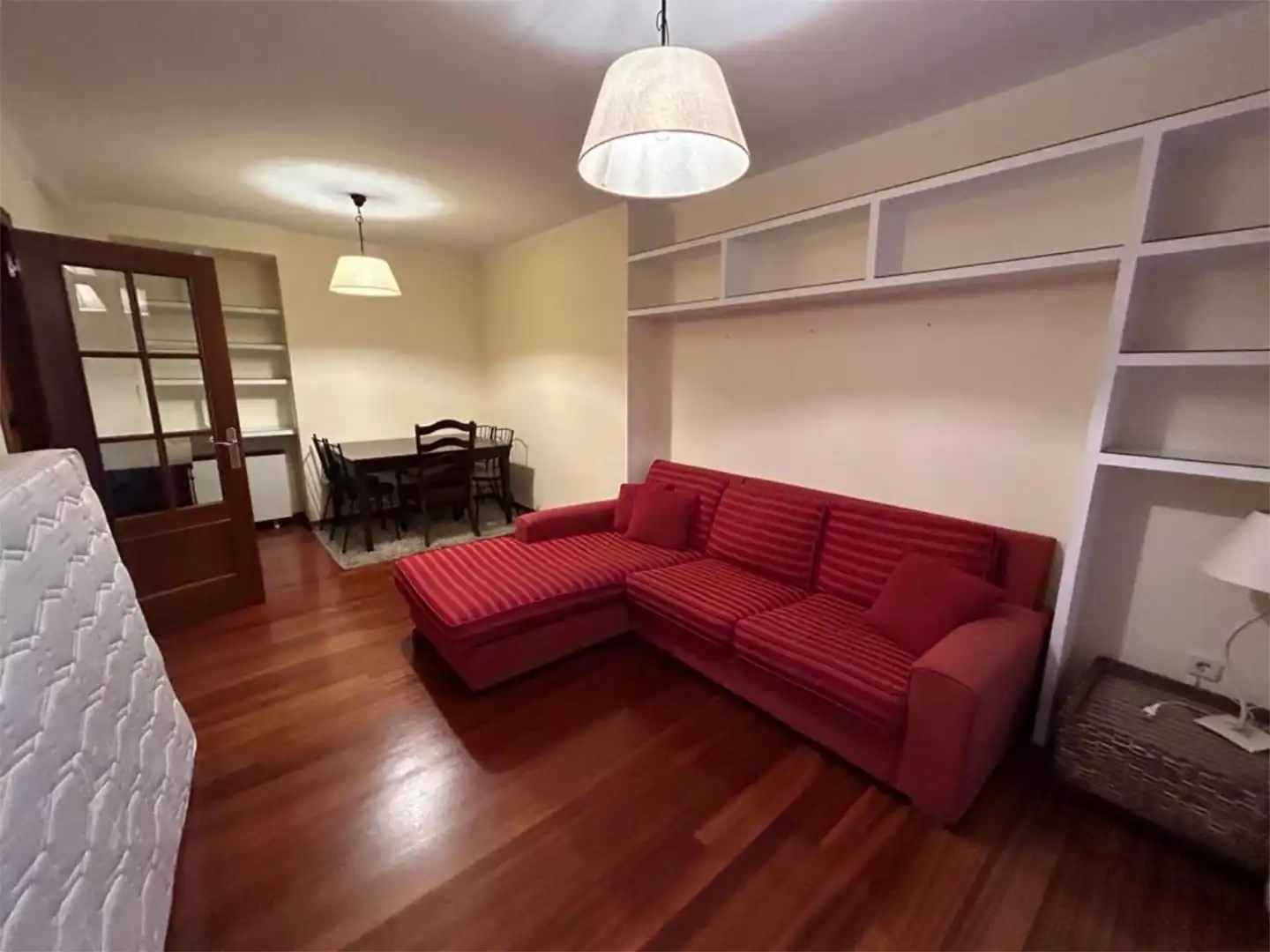 Sala de estar de Dúplex en venta en Padrón con Calefacción, Parquet y Trastero