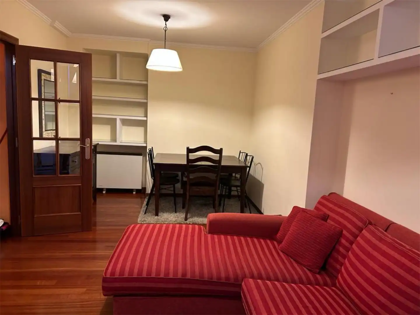 Sala de estar de Dúplex en venta en Padrón con Calefacción, Parquet y Trastero